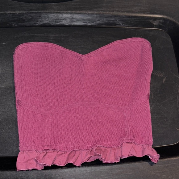 Altar'd State Mauve Kitty Corset Top - Picture 2 of 4